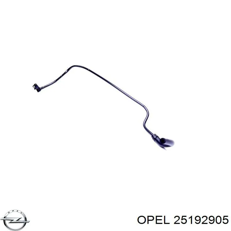 Comprar 25192905 Opel Manguera de calefacción de la mariposa de aceleración