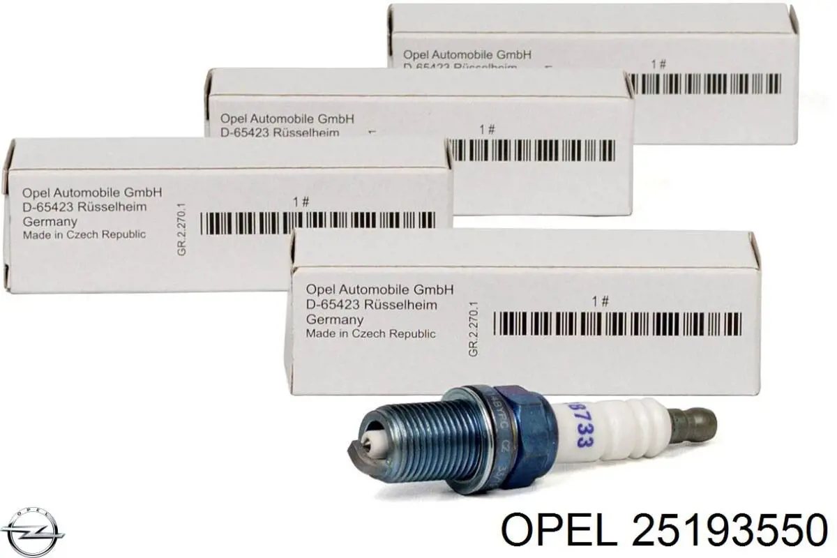 Comprar 25193550 Opel Bujía de encendido