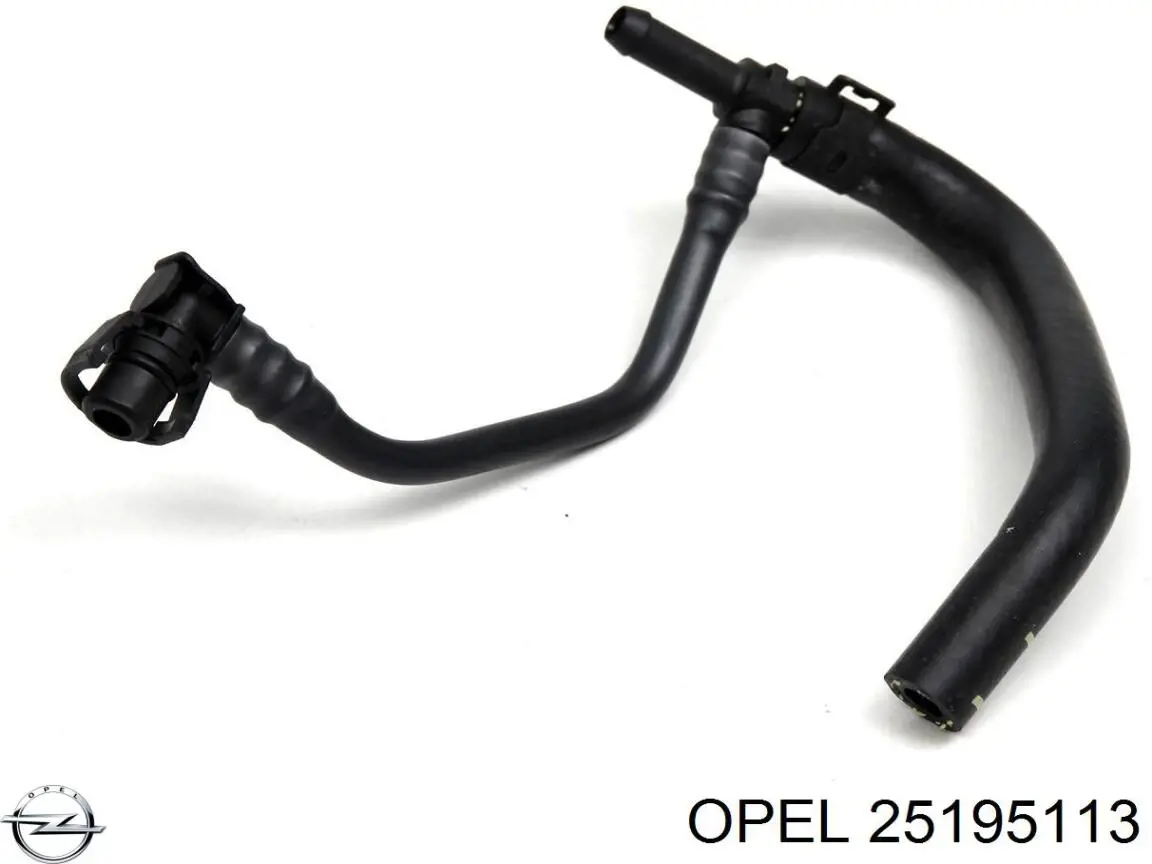 25195113 Opel Manguera de retorno de refrigerante del turbocompresor