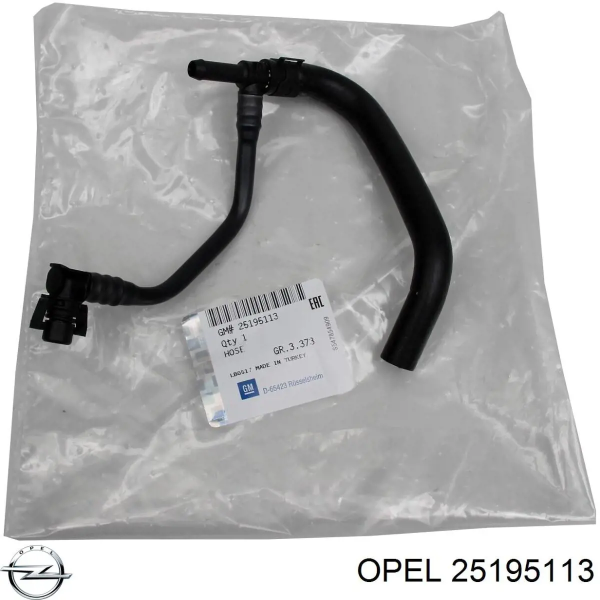 Manguera de retorno de refrigerante del turbocompresor Opel 25195113 precio, desde 17,61 EUR