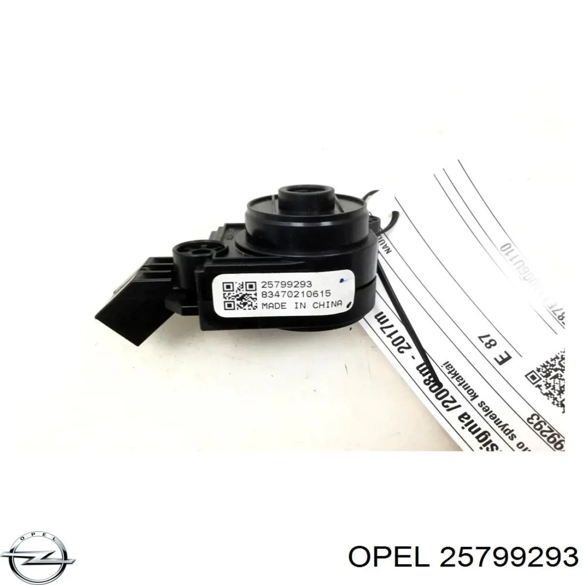 25799293 Opel Interruptor de arranque