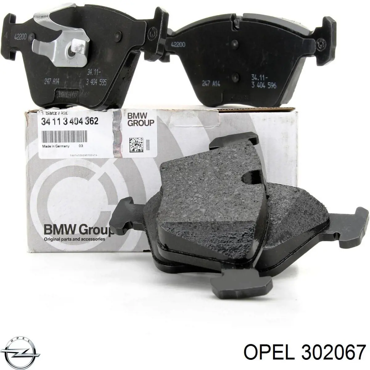 Silentblock (Almohada) De La Viga Delantera (Bastidor Auxiliar) Opel 302067