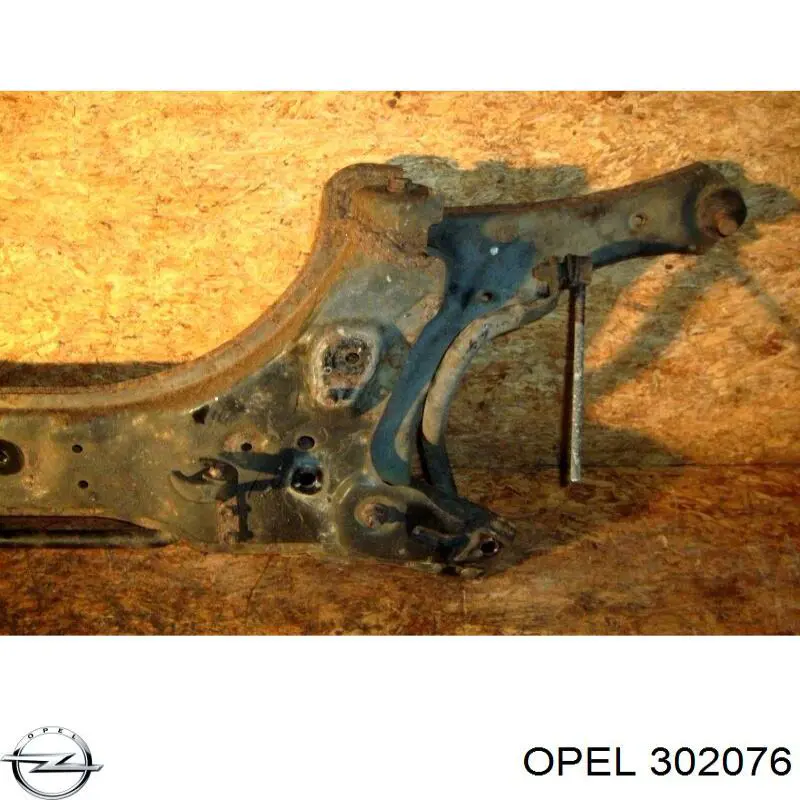 Subchasis delantero soporte motor para Opel Zafira (A05)
