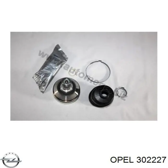 302227 Opel subchasis delantero soporte motor