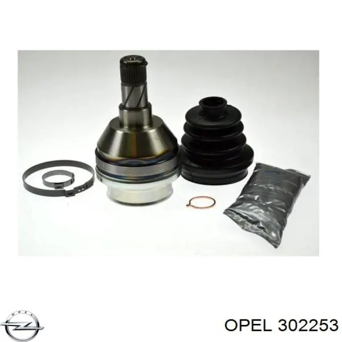 302253 Opel Subchasis delantero