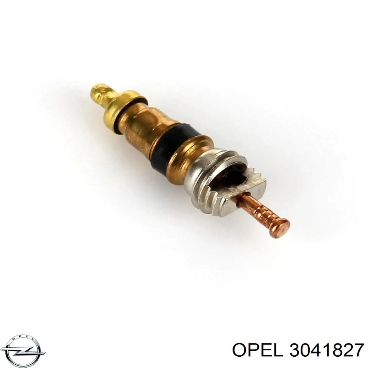 3041827 Opel valvula de carga de el aire acondicionado