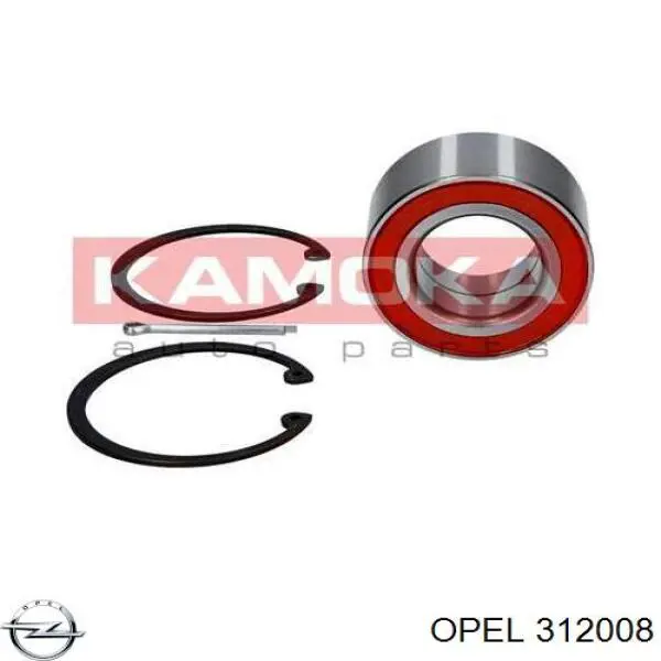 312008 Opel muelle de suspensión eje delantero