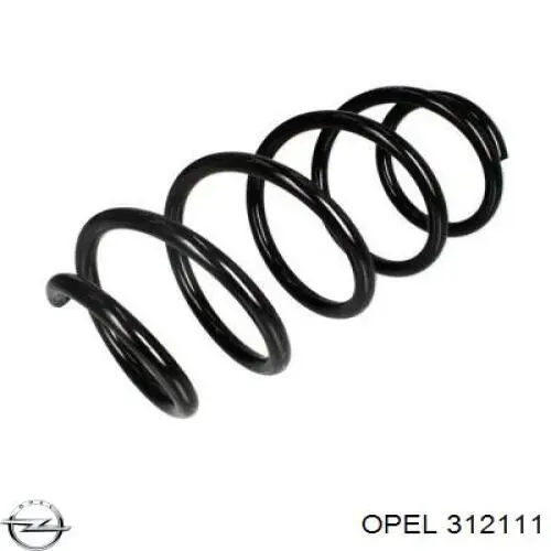 312111 Opel muelle de suspensión eje delantero