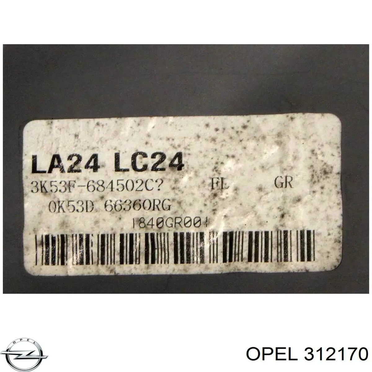 31217.0 Opel muelle de suspensión eje delantero