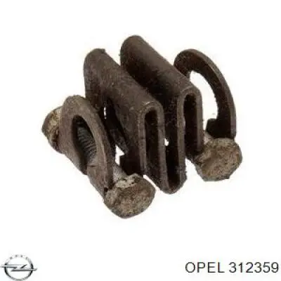 312359 Opel muelle de suspensión eje delantero