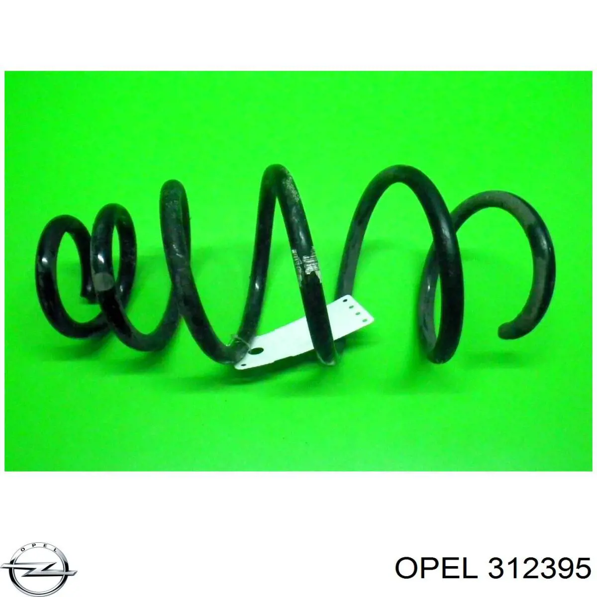 312395 Opel muelle de suspensión eje delantero