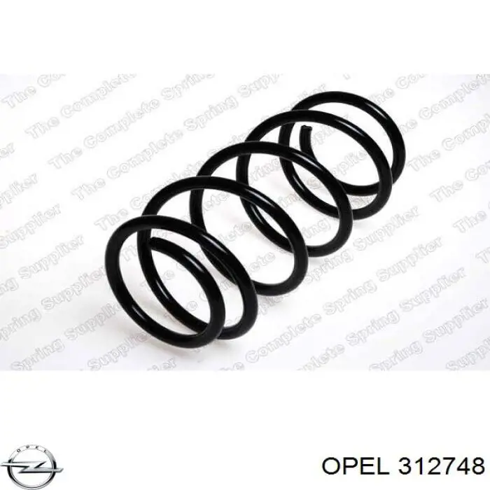 312748 Opel muelle de suspensión eje delantero