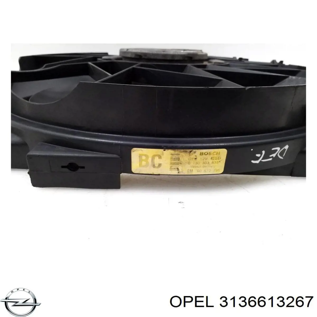3136613267 Opel Ventilador de refrigeración del motor