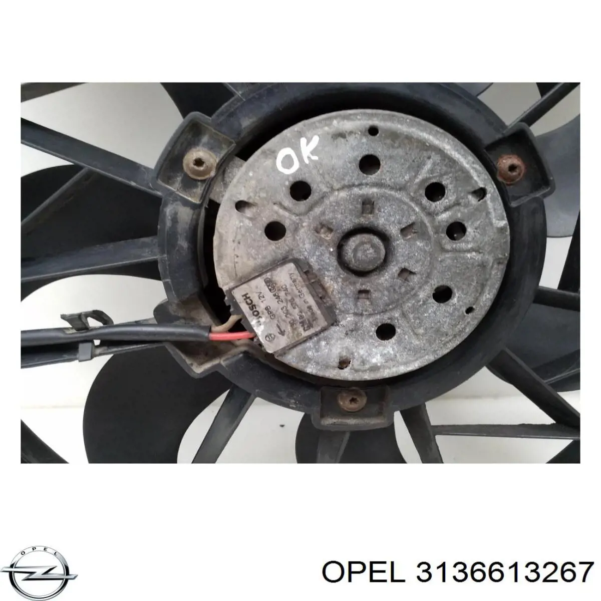 Ventilador, refrigeración motor Opel 3136613267 precio, desde 58,08 EUR
