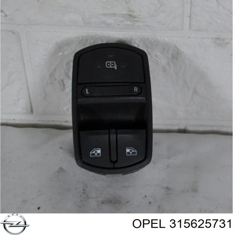 Comprar 315625731 Opel Interruptor de elevalunas delantera izquierda