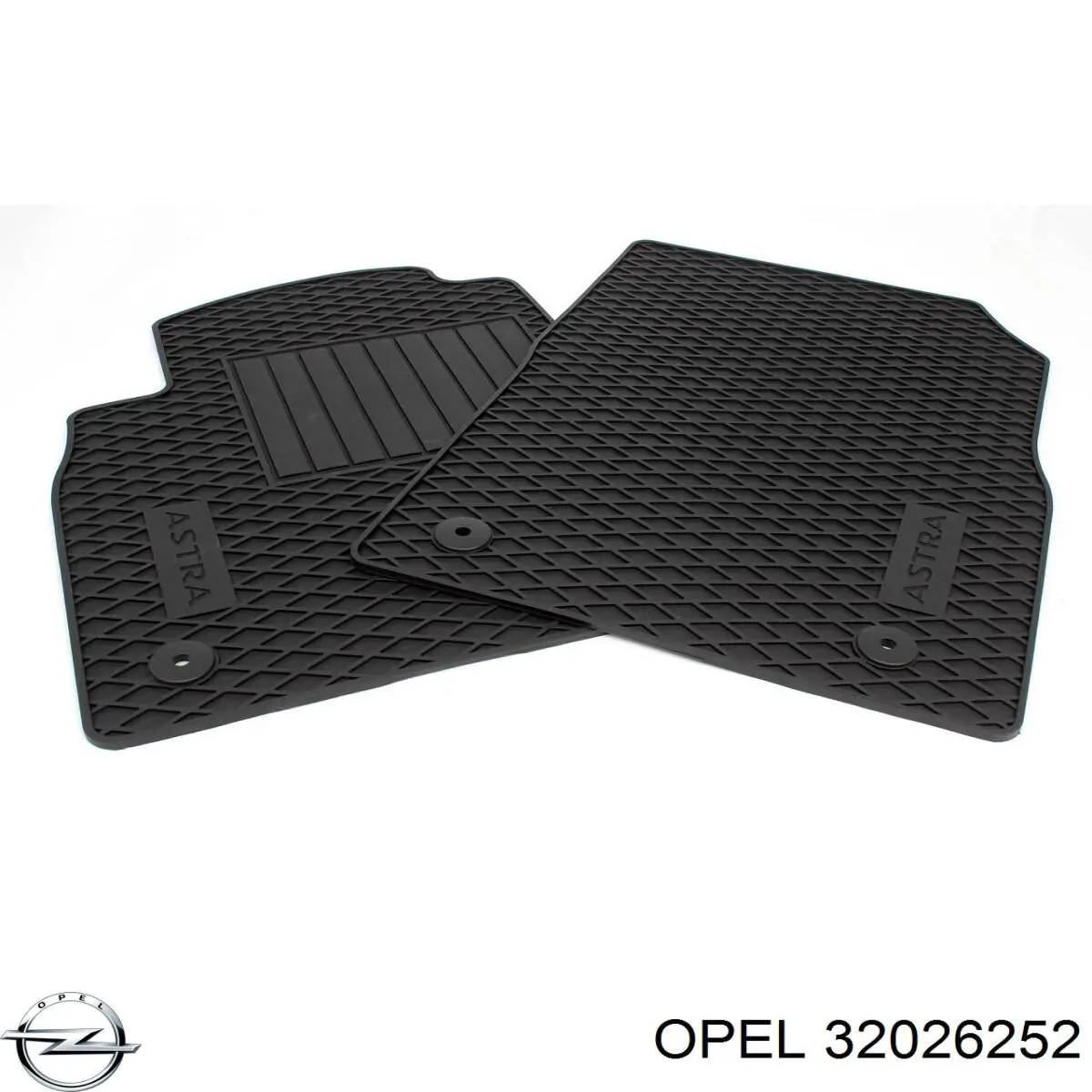 32026252 Opel Alfombrillas para coche