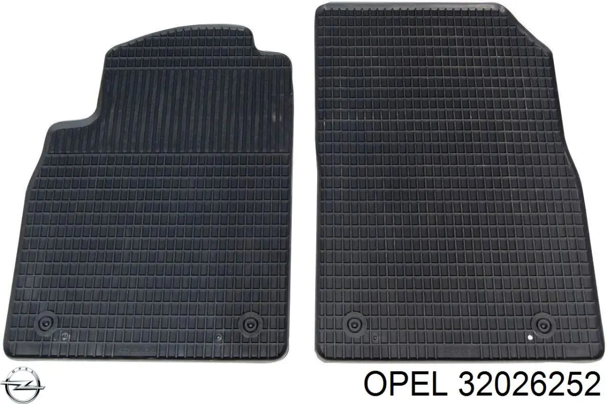 Alfombrillas de coche Opel 32026252 precio, desde 75,70 EUR