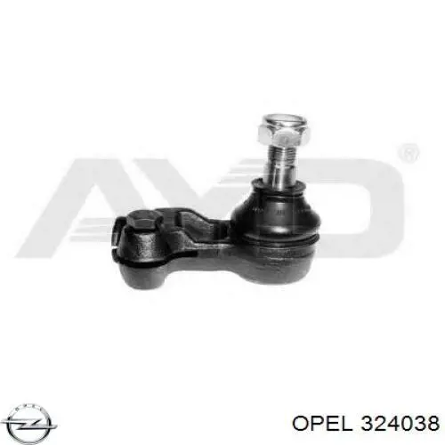324038 Opel rótula barra de acoplamiento exterior