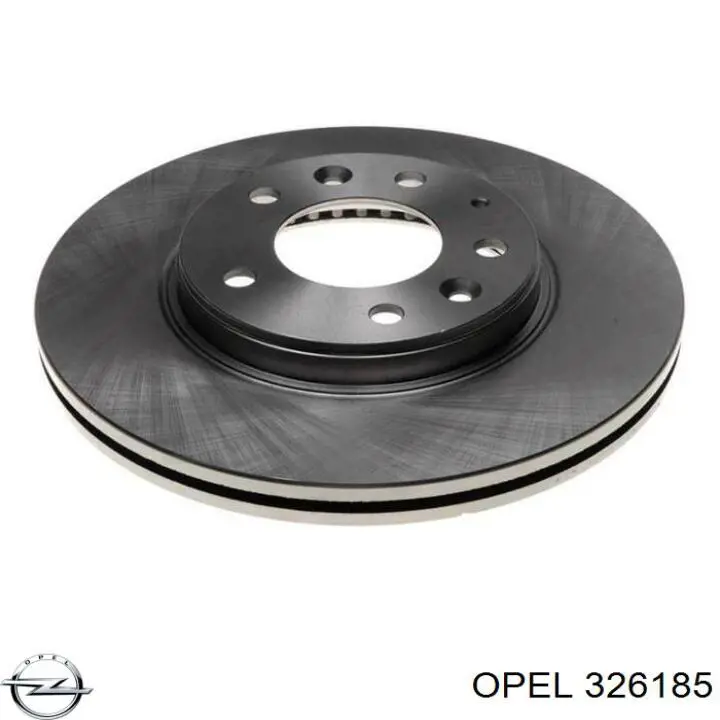326185 Opel cubo de rueda delantero