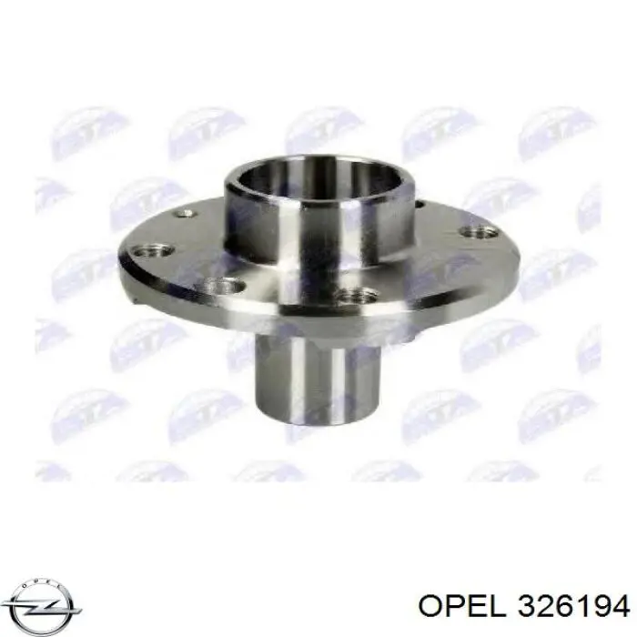 326194 Opel cubo de rueda delantero