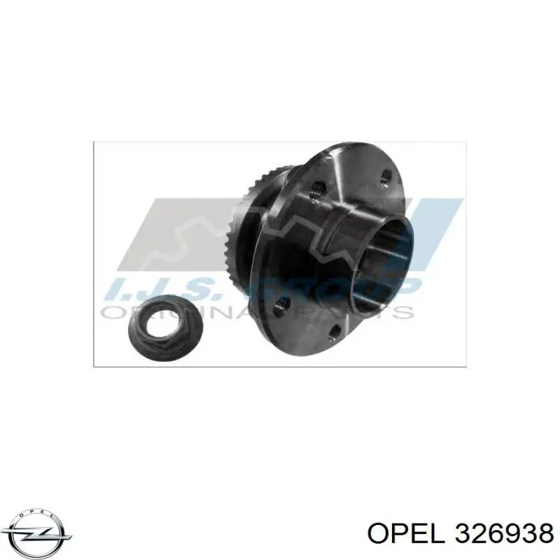 Comprar 326938 Opel Tuerca del cubo de la rueda delantera