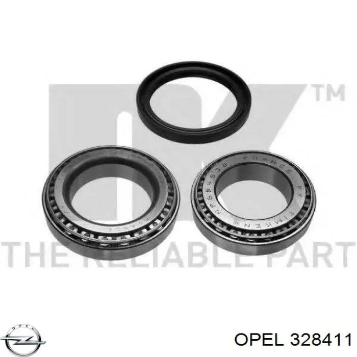 328411 Opel anillo retén, cubo de rueda delantero inferior