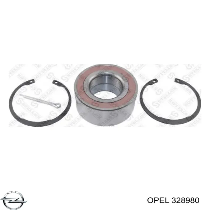 Rodamiento de rueda delantero Opel 328980