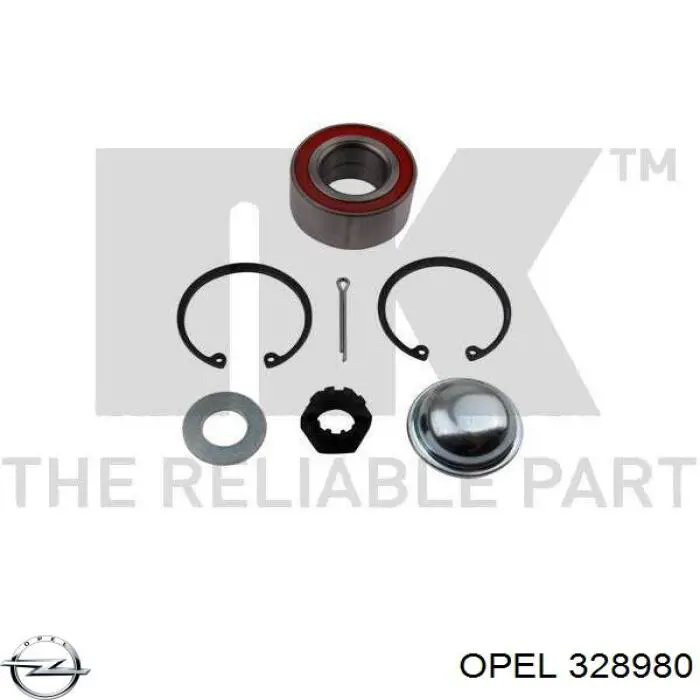 Cojinete de rueda delantero Opel 328980 precio, desde 17,91 EUR