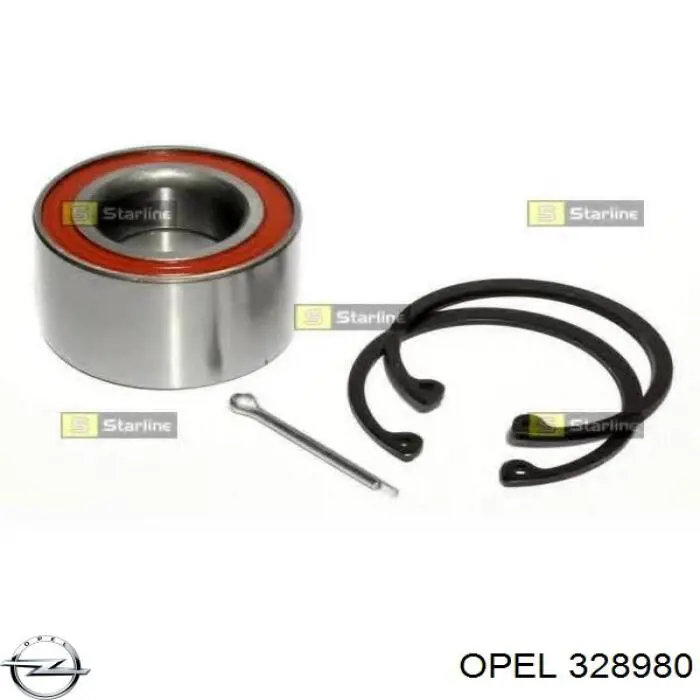 Comprar 328980 Opel Cojinete de rueda delantero