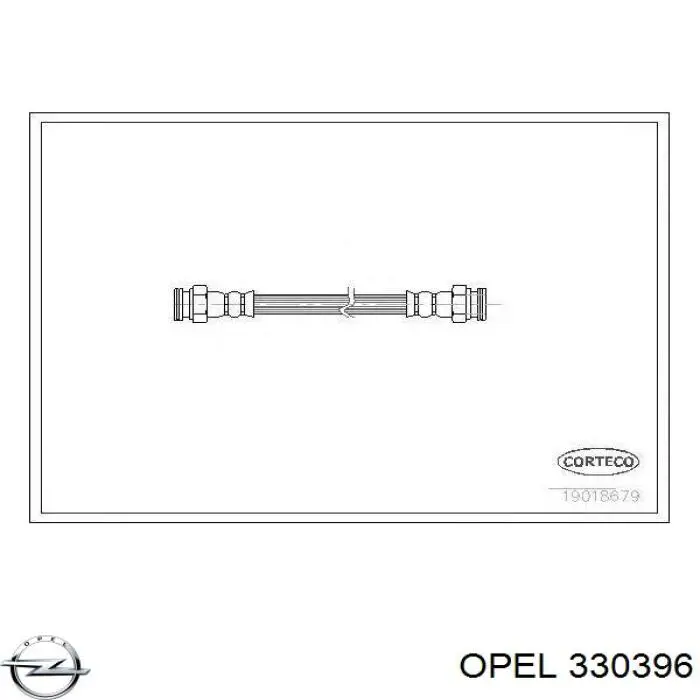 330396 Opel tapa de buje de llanta
