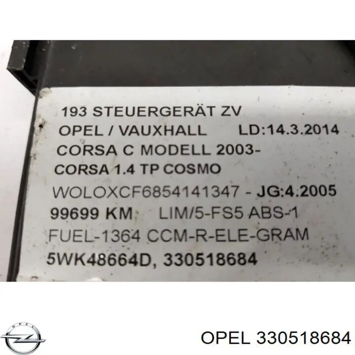 330518684 Opel