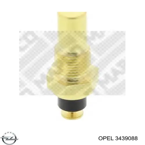 3439088 Opel sensor de temperatura del refrigerante