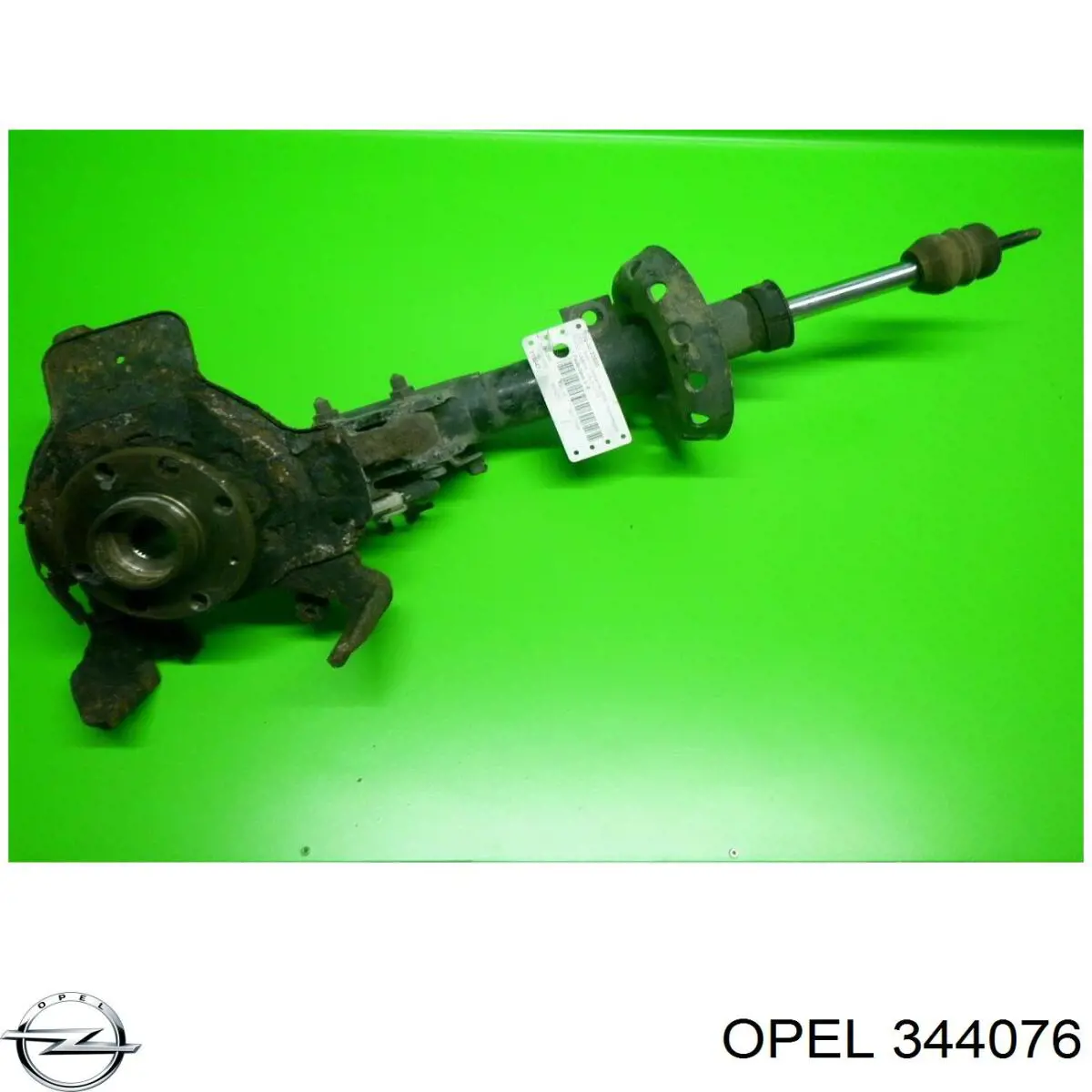 344076 Opel amortiguador delantero derecho