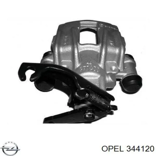 344120 Opel amortiguador delantero derecho