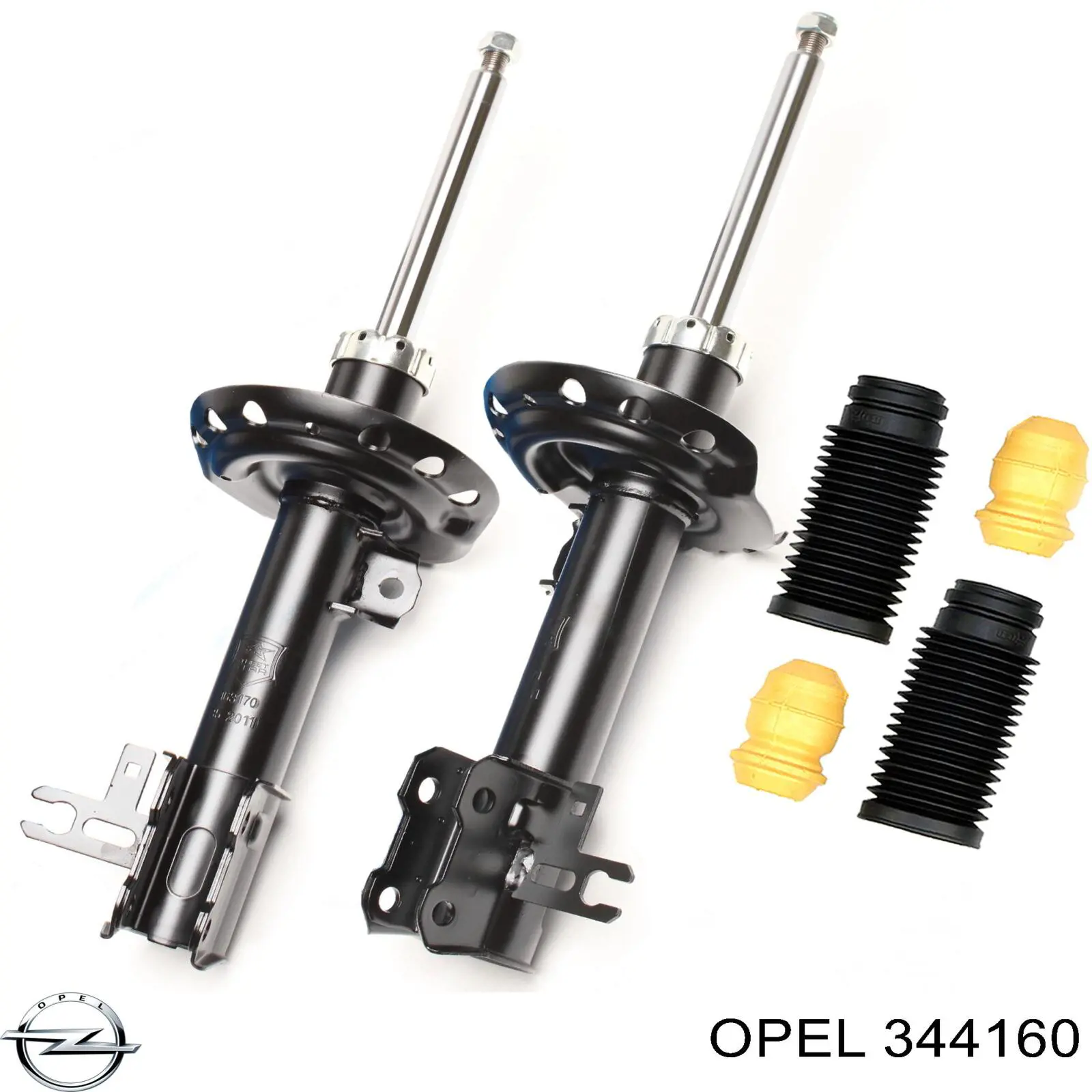amortiguador frontal derecho Opel 344160