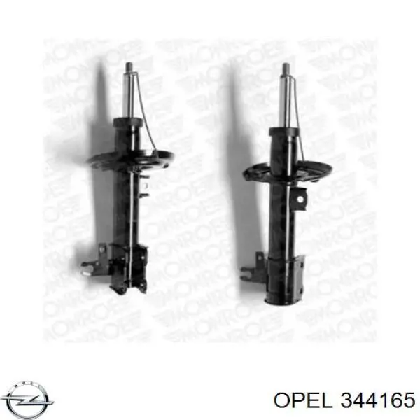 344165 Opel Amortiguador frontal izquierdo