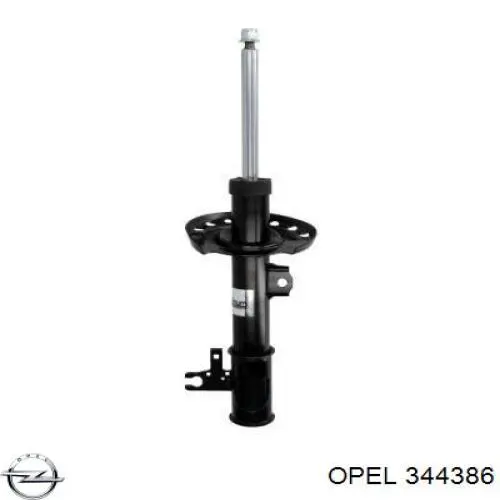 344386 Opel amortiguador delantero derecho