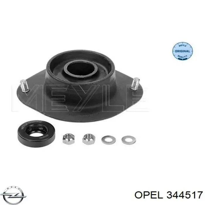 Soporte del amortiguador delantero Opel 344517 precio, desde 14,81 EUR
