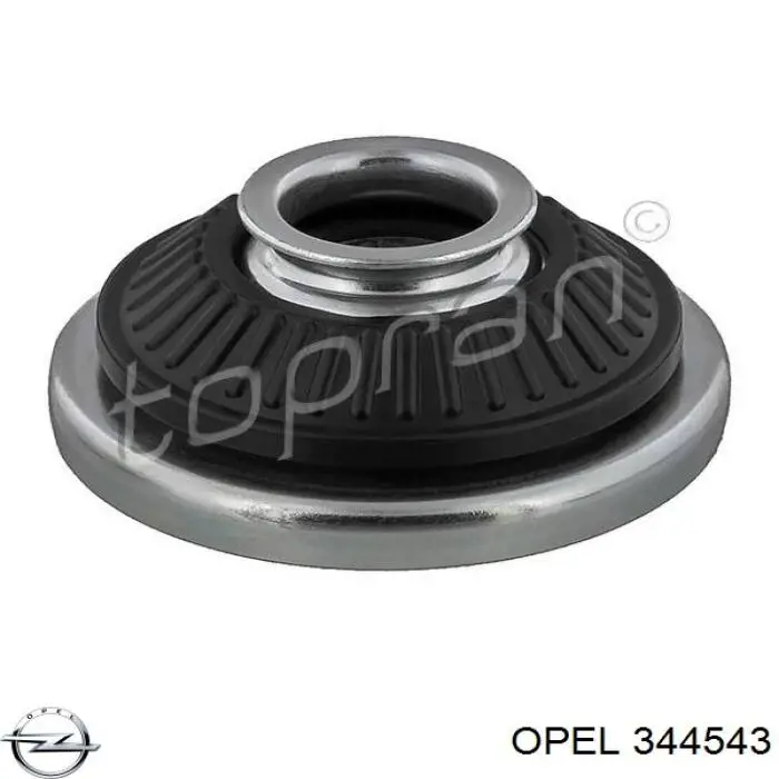 344543 Opel soporte amortiguador delantero