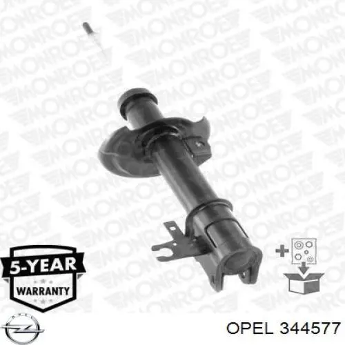 344577 Opel amortiguador delantero derecho