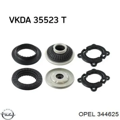 Rodamiento de soporte del amortiguador delantero Opel 344625 precio, desde 11,72 EUR