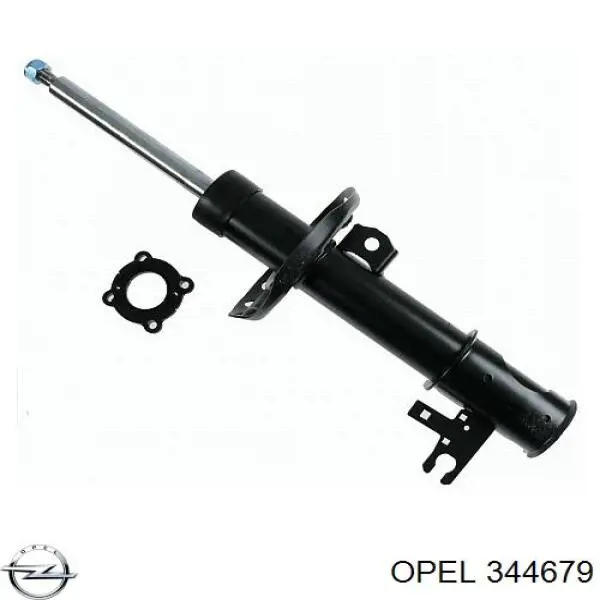 344679 Opel amortiguador delantero derecho