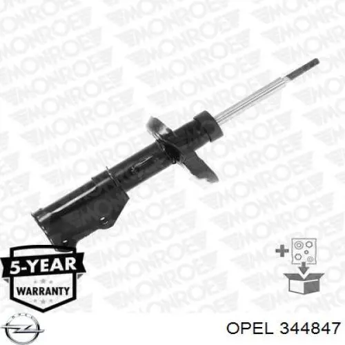 22830751 Opel amortiguador delantero derecho