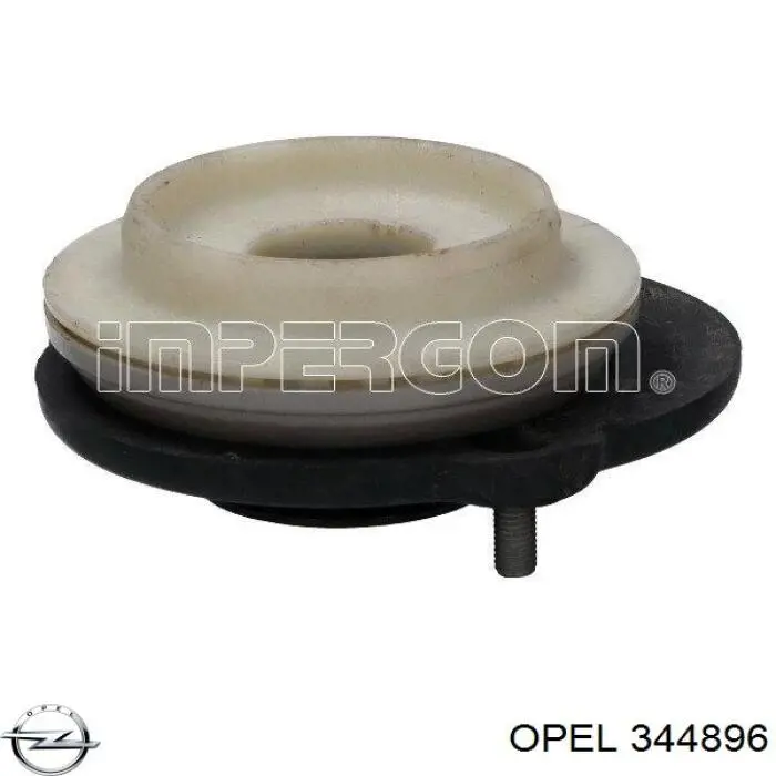 344896 Opel soporte amortiguador delantero derecho