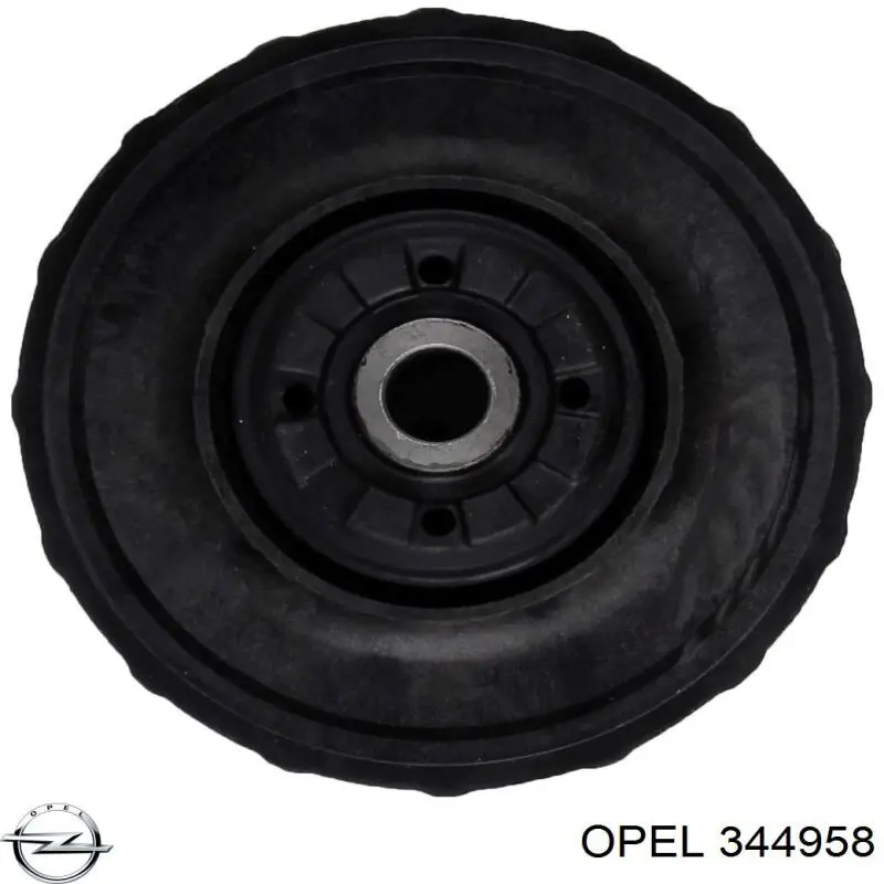 344958 Opel soporte amortiguador delantero