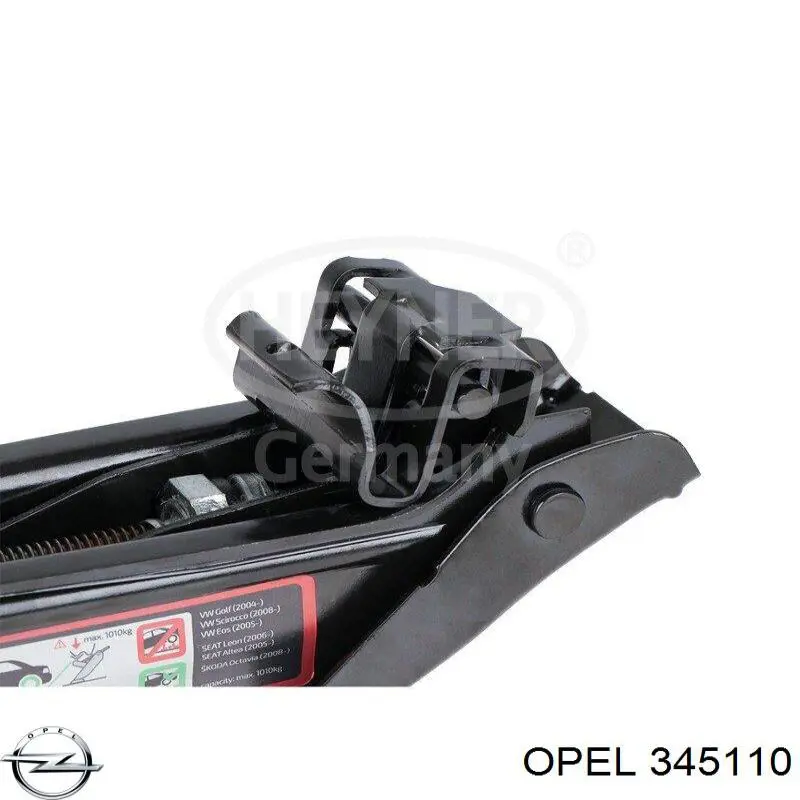 345110 Opel Amortiguador eje delantero derecha