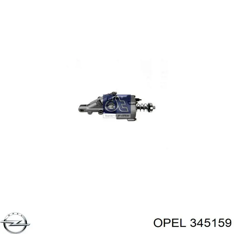 Amortiguador delantero derecho 345159 Opel