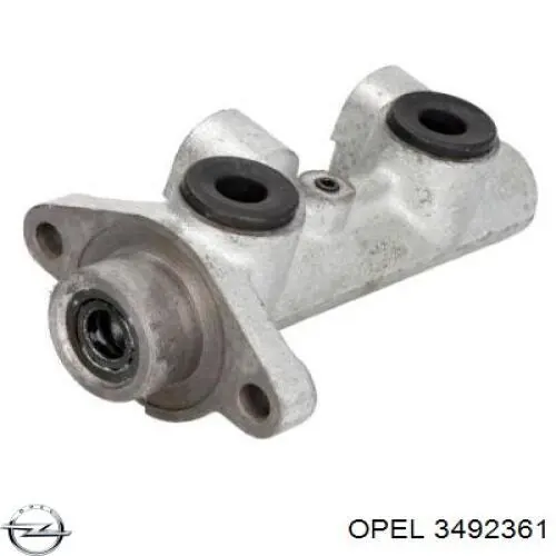 Cilindro maestro de frenos 3492361 Opel