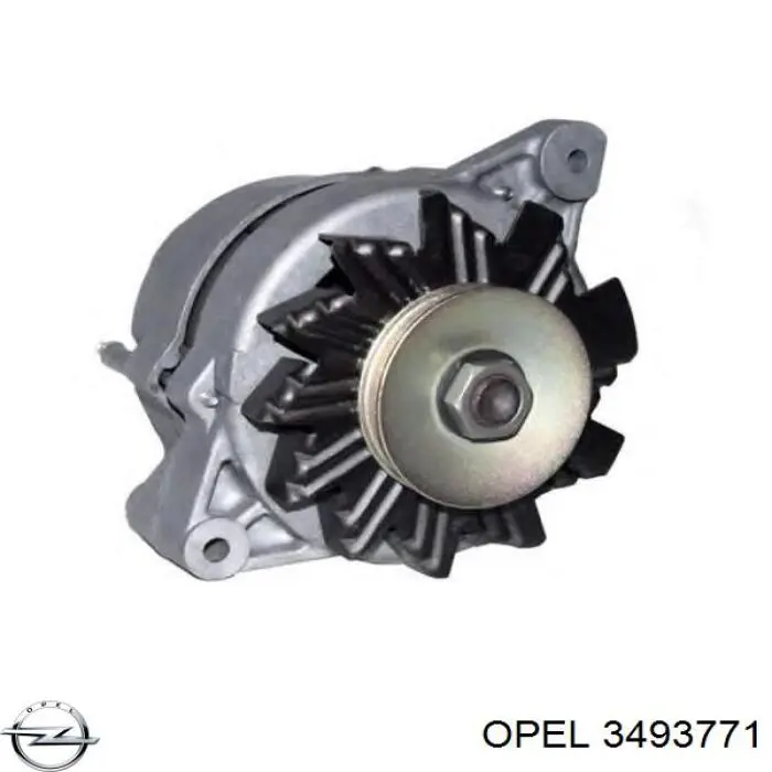 3493771 Opel alternador