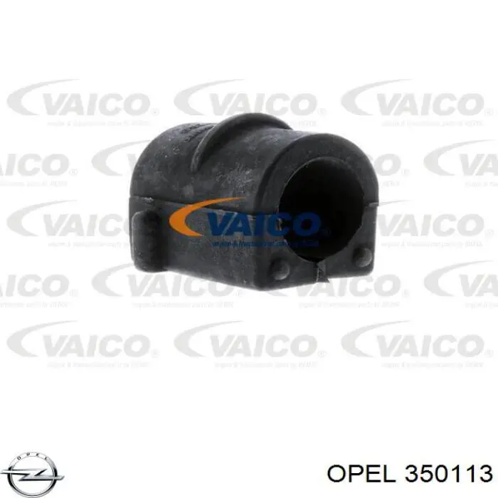 350113 Opel soporte de estabilizador delantero izquierdo